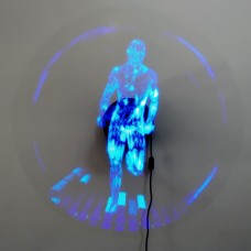 Голограмма для 3D вентилятора Бегущий человек