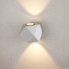 Kroket белый уличный настенный светодиодный светильник 1565 TECHNO LED